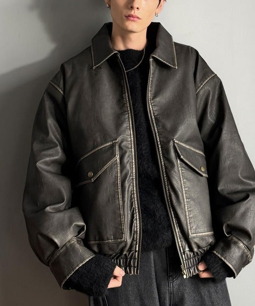 Classical Origin】「Sランクアイテム。」ヴィンテージレザー中綿入り