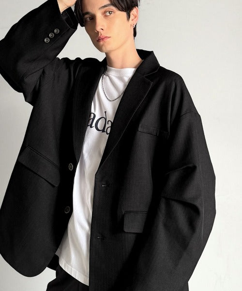 classical origin】「際立つ、風格。」袖タックオーバーサイズ