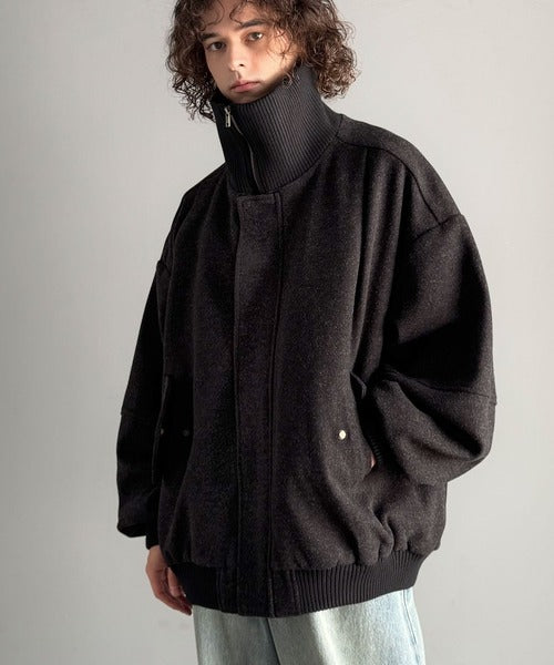 JaVaジャバコラボ》ビンテージ感のあるリブがアクセント。シンプル