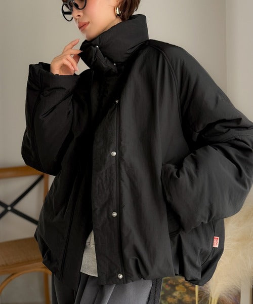 JaVa ジャバコラボ》衿2WAYで旬映え。衿取り外し可能エッグライン中綿