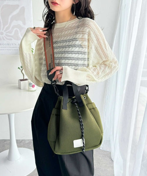 Javaジャバコラボ》スタイリッシュで機能的。メッシュ素材ジャガード