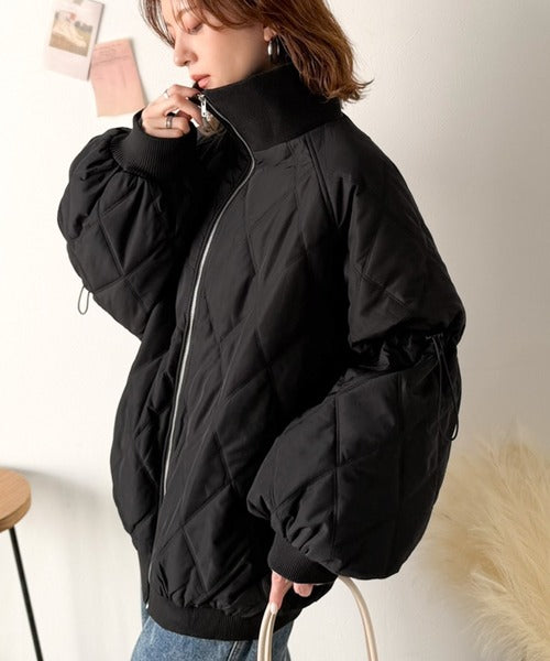 JaVaジャバコラボ》大人カジュアルの主役。ダブルキルティング袖