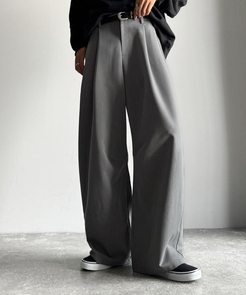 未使用タグ付き ソエルテ スラックス カーブタック Wide straight