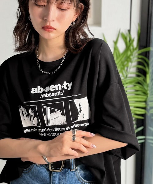 ただのTシャツで、終わらない。フォトグラフィックオーバーサイズ