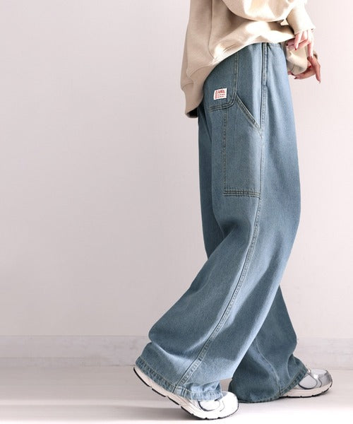 JaVa ジャバコラボ》ワイドな今っぽシルエット。メンズライク