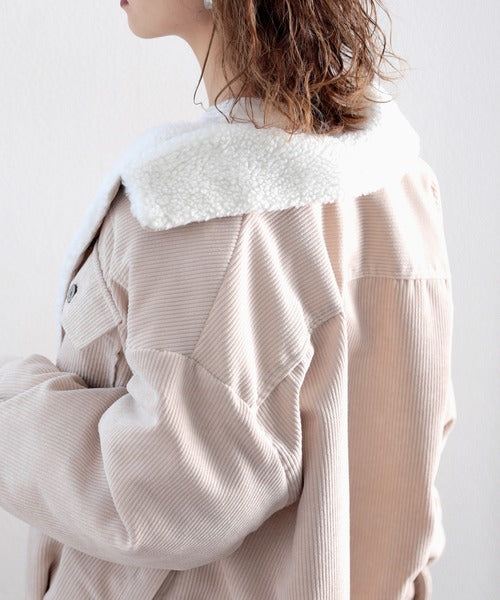 ストレッチコーデュロイボアロンパース④モカグレージュMサイズ2点、Lサイズ1点 セール】【4サイズ展開】ツイードベアロンパース（サロペット