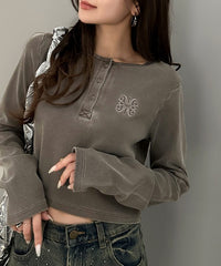 カーリー品 発送在庫あり】【BL】ワイドカラーワイシャツ/パープル×ドビー