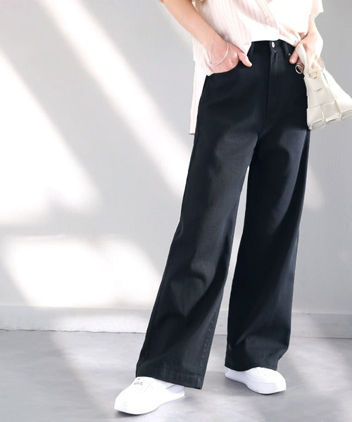 美シルエット。ハイウエストルーズデニムパンツ ce0900001 – Classical Elf