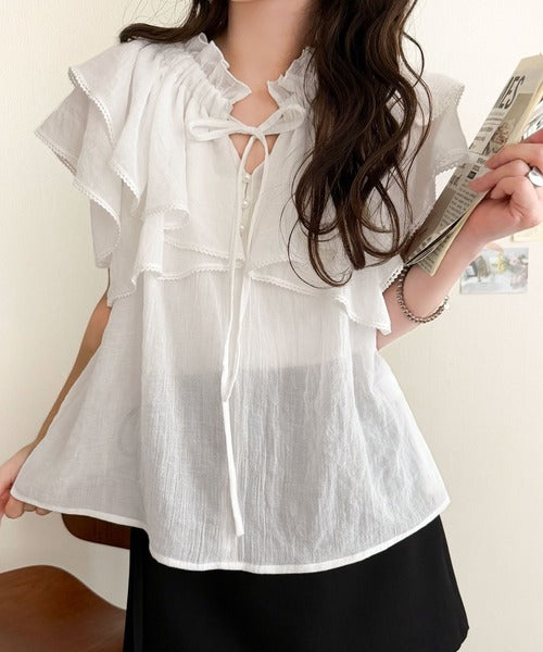 mily bilet】マルチウェイで360度どこから見ても可愛い！ギャザー