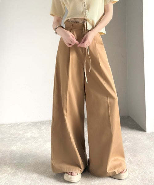 NATURAL ISSUE 2タックワイドスラックスW36L29古着ブラウン美品 NATURAL ISSUE 2タックワイドスラックスW36L29古着ブラウン美品