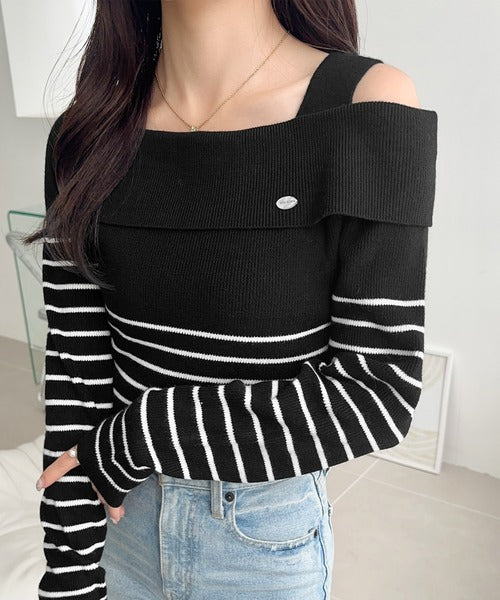 mily bilet】抜け感たっぷり大人の肌見せ。ワンオフショル