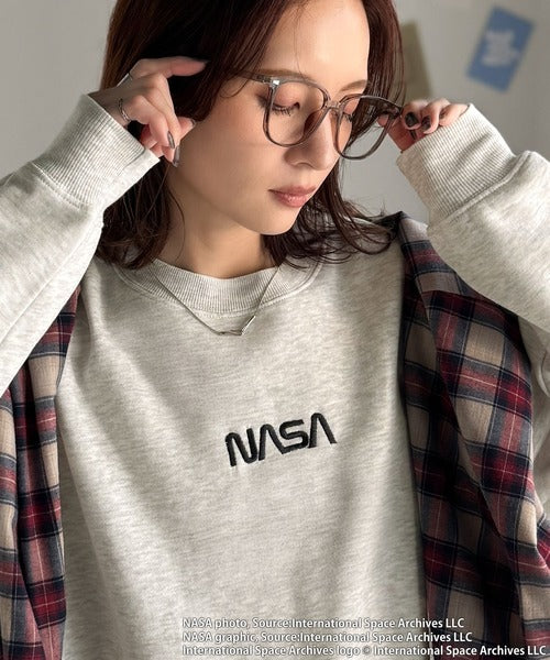 JaVaジャバコラボ》数量限定！シンプル刺繍で着回し力抜群♪【NASA