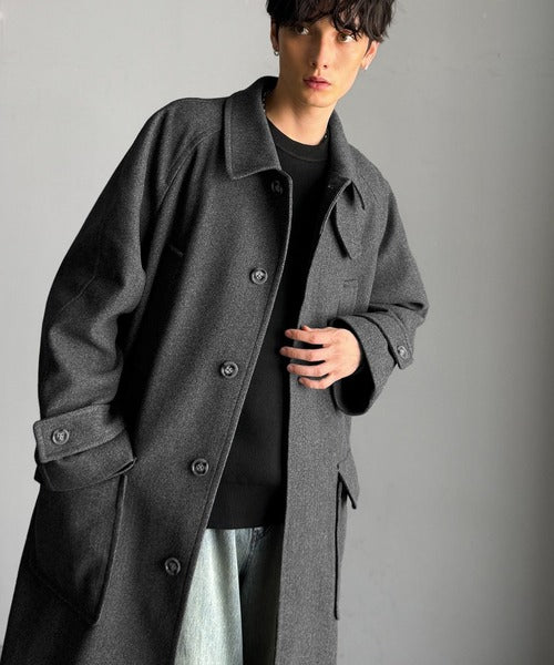 新品未使用タグ付き Theory Belvin ステンカラーコート 黒 Thevon（ゼヴォン） ステンカラーコート コート フェイクウール