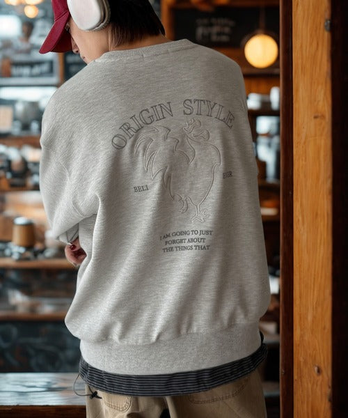 rosy monster バックロゴベーシックスウェット rosy monster バックロゴベーシックスウェット rosy monster バック