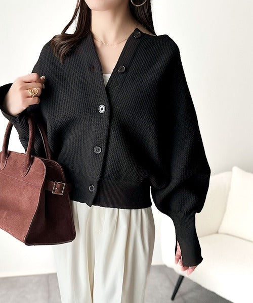ドゥーズィエムクラス FLANNEL ニット ロングカーディガン Deuxieme Classe（ドゥーズィエムクラス）の「Shake code Vネック