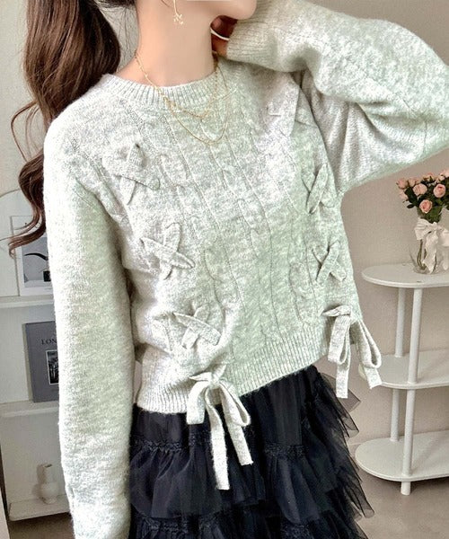 mily bilet】前も後ろも可愛く映える、大人フェミニン。前後2WAY