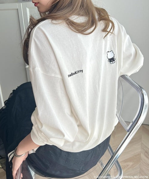 Hello Kitty】大人もトキメクさり気ない刺繍デザイン。クラシカル
