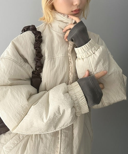 Javaジャバコラボ》大人可愛いを叶える。中綿×ふわふわファースタンド