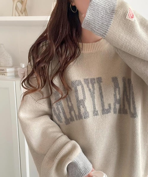 JaVa ジャバコラボ》大人カジュアルの定番。2wayMIXヤーンバイカラー