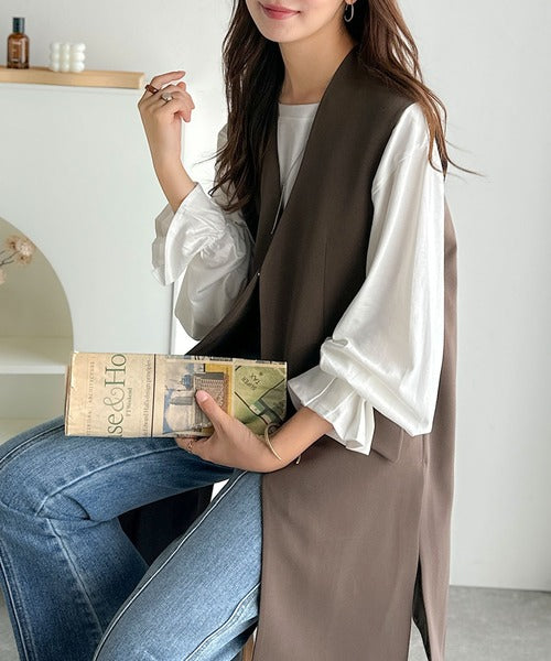 足し算でファッションを楽しむ♪大人のレイヤードアイテム。フラップ