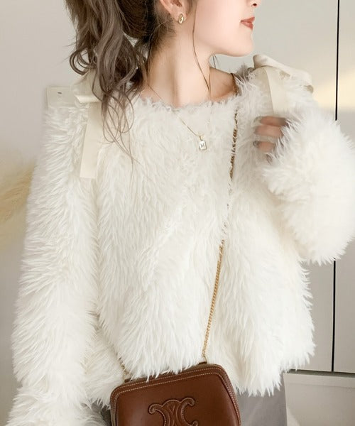 GOLDS同型♡SPIGA♡フロントラッフルフリル♡肩出しオフショルトップス