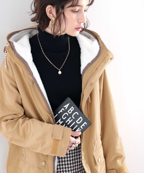 family+】1枚でいいとこどり♪ボアライナー付き3wayハイブリッド