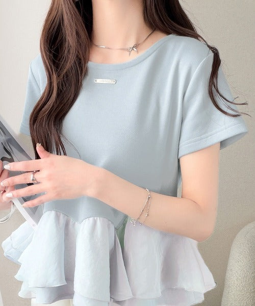 mily bilet】可憐に揺れて、ときめきを纏う♪前後2wayペプラム切替