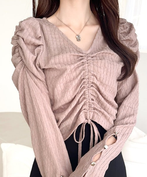 mily bilet】カジュアルな大人ガーリーテイスト。シャーリング