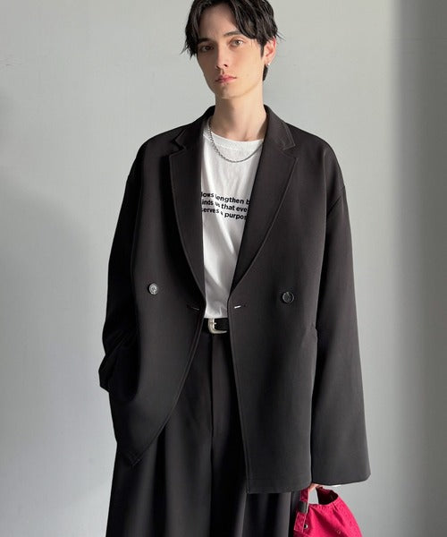 Classical Origin】「大人の風格。」ダブルテーラードオーバーサイズ