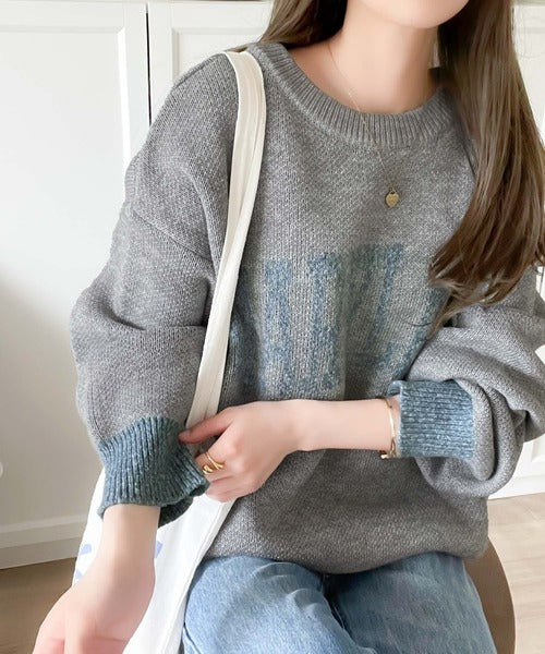 JaVa ジャバコラボ》大人カジュアルの定番。2wayMIXヤーンバイカラー