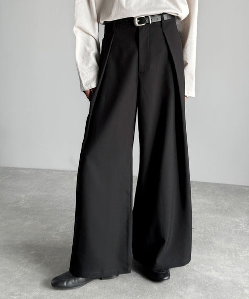 Classical Origin】「袴型立体シルエット。」インタックワイドフレア