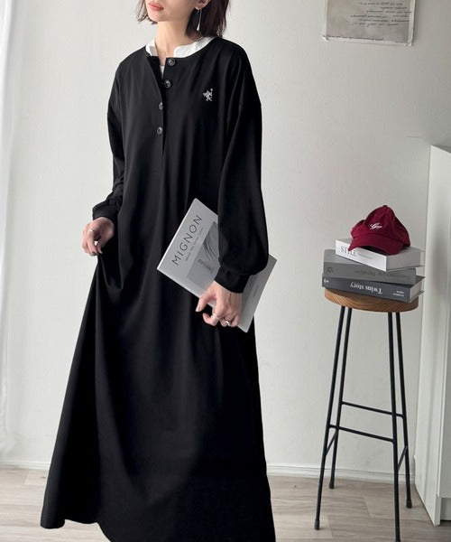 ミレーユワンピース 別注】＜THOUSAND MILE＞ショートスリーブワンピース ―UVカット/はっ水―