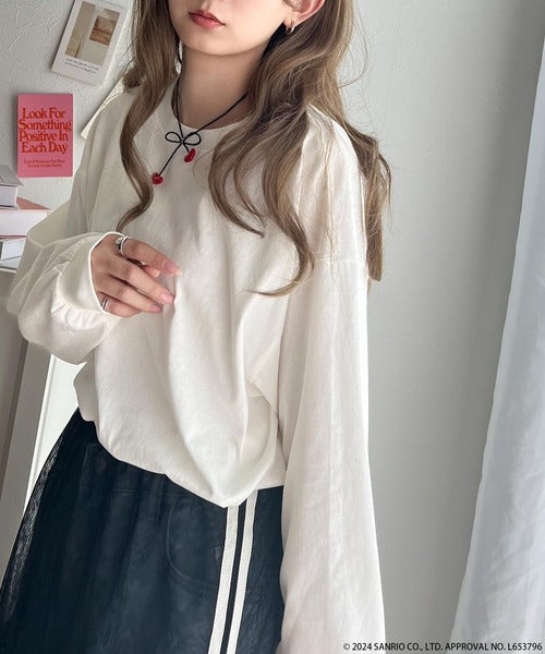 Hello Kitty】大人もトキメクさり気ない刺繍デザイン。クラシカル