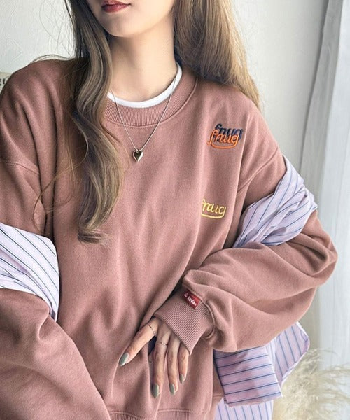 Javaジャバコラボ》着るだけで今っぽさ叶う。ランダム刺繍クロップド丈