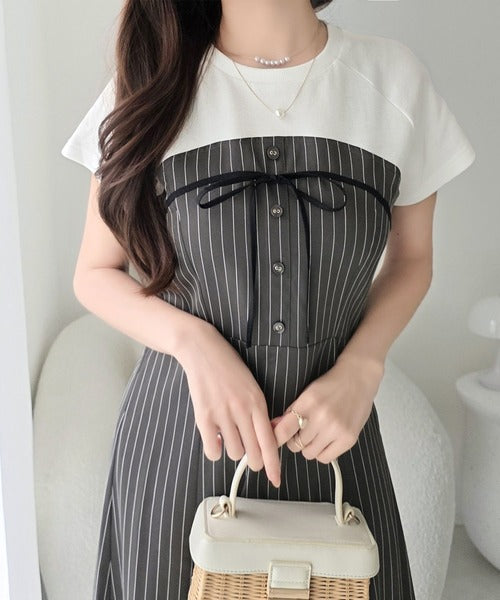 mily bilet】こなれ感抜群の最旬レイヤード。Tシャツレイヤード風