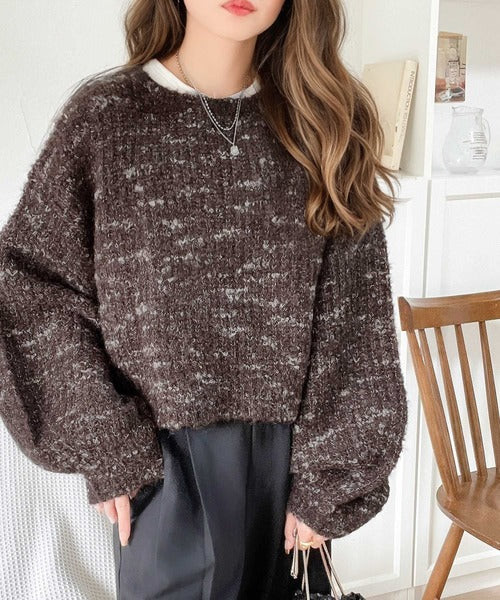 【クッキー】AmeriVintage 完売ニット BUMPY MULTI BORDER KNIT TOP