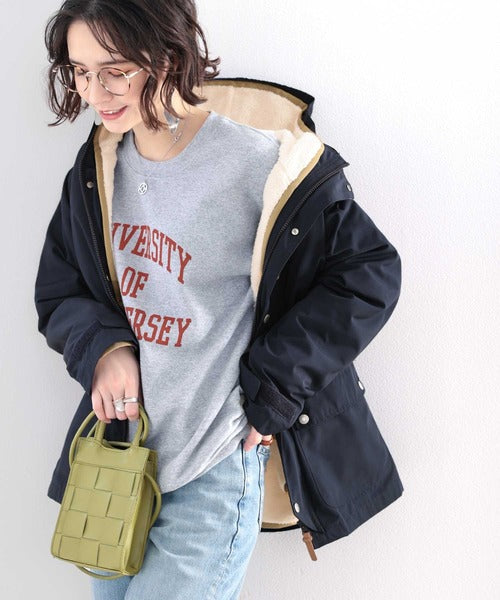 family+】1枚でいいとこどり♪ボアライナー付き3wayハイブリッド