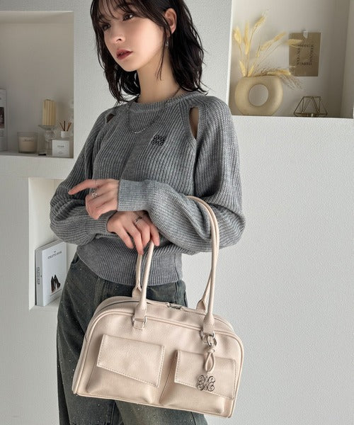 mily bilet】今季マストなトレンドバッグ。チャーム付きショルダー
