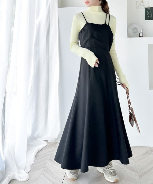 ベルトストラップワンピース ベルトストラップワンピース(2colors)