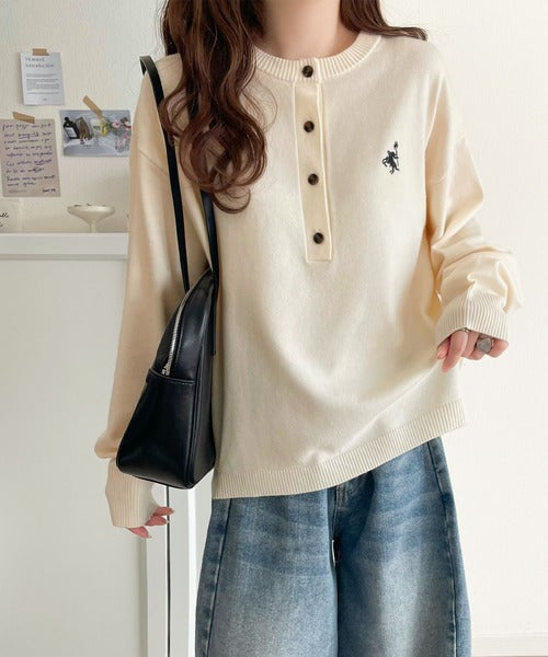 90's CASHING サーカス刺繍　ヴィンテージ ニット　派手　個性派 レディース 古着 90s USA製 KOLORWAY 「JAZZ」 ジャズバンド ハンド