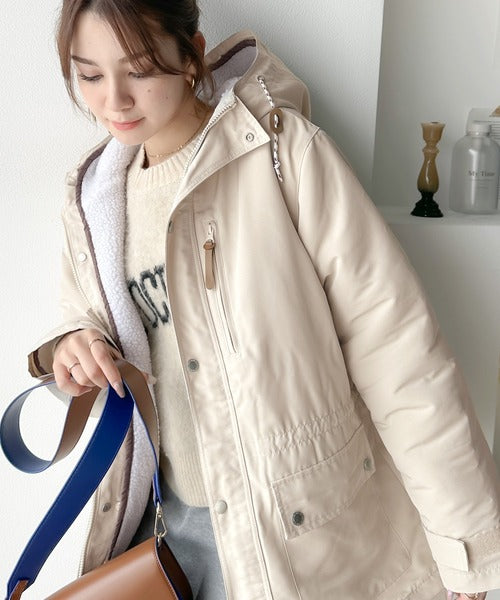 family+】1枚でいいとこどり♪ボアライナー付き3wayハイブリッド