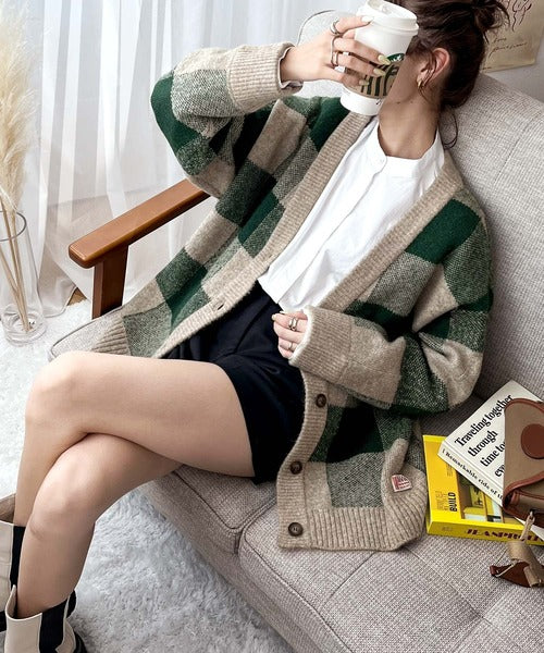 JaVa ジャバコラボ》ふんわり触感。アルパカライクブロックチェック