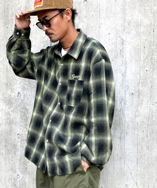 b.beaut チェック柄 カエル刺繍 キャップ b.Eautiful