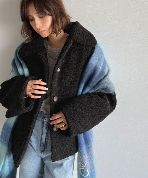 処分 ほぼ未使用 24SS 完売 WOOLRICH コクーンブルゾン モコっとかわいく、冬支度♪ふんわり軽やか×暖かみたっぷり！コクーン