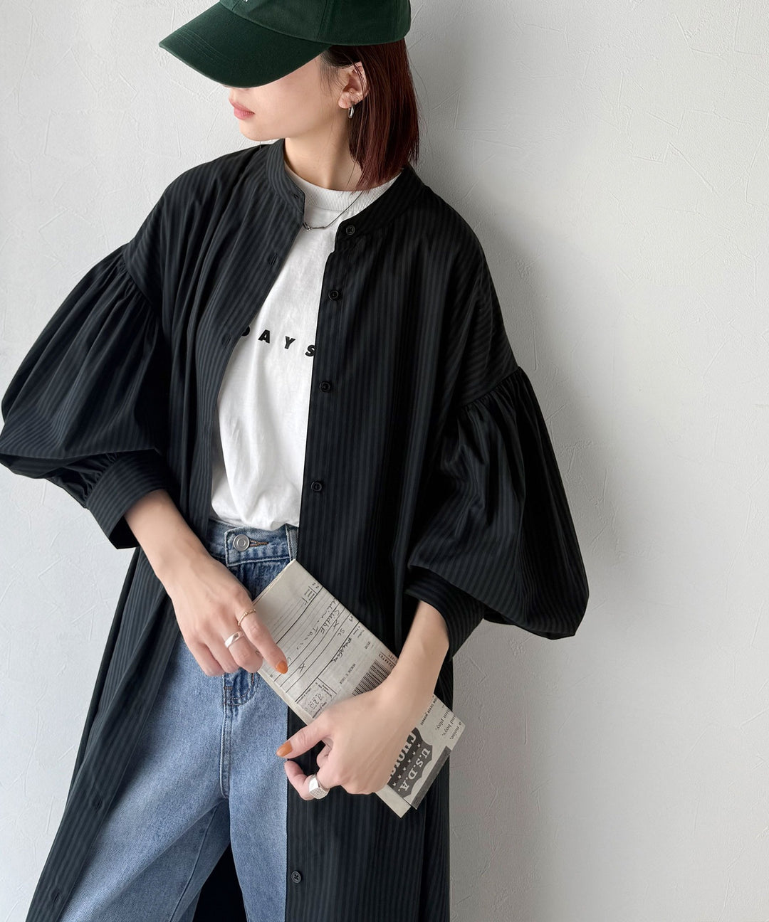 Noir Fr ドレスシャツワンピース Noir Fr ドレスシャツワンピース JAPAN LIMITED