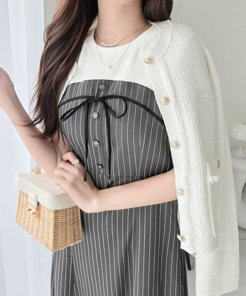 mily bilet】こなれ感抜群の最旬レイヤード。Tシャツレイヤード風