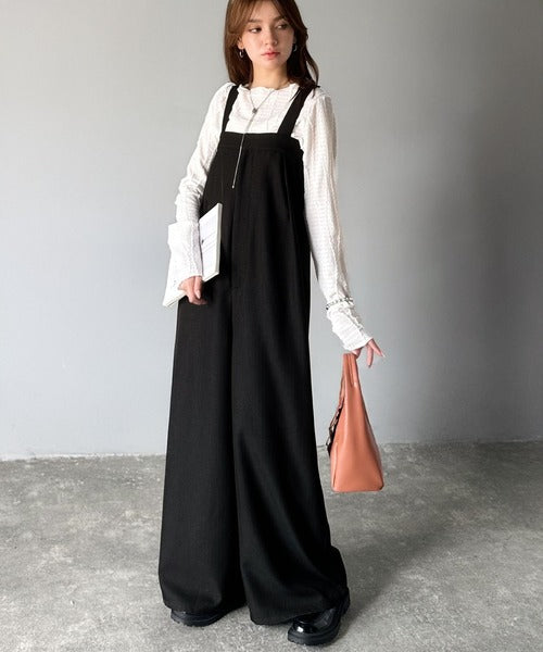 ☆エルセーヌ Newショッキングショットサプライズボール付 着こなし自由な2WAY仕様♪サス取り外しサロペット（セットアップ可