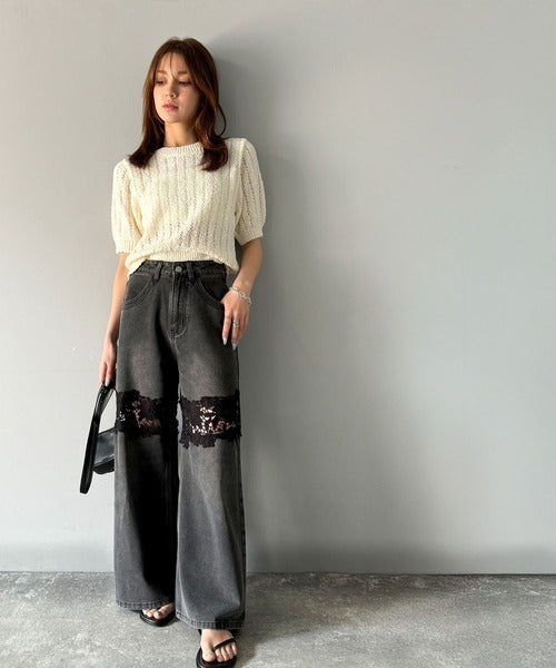 mily bilet】特別な個性を持つオンリーワンの仕上がり！花柄レース