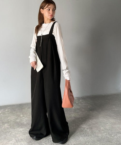 着こなし自由な2WAY仕様♪サス取り外しサロペット（セットアップ可