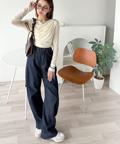 大人のとろみ×透け感。女性らしさが香り立つ。スラブシアー